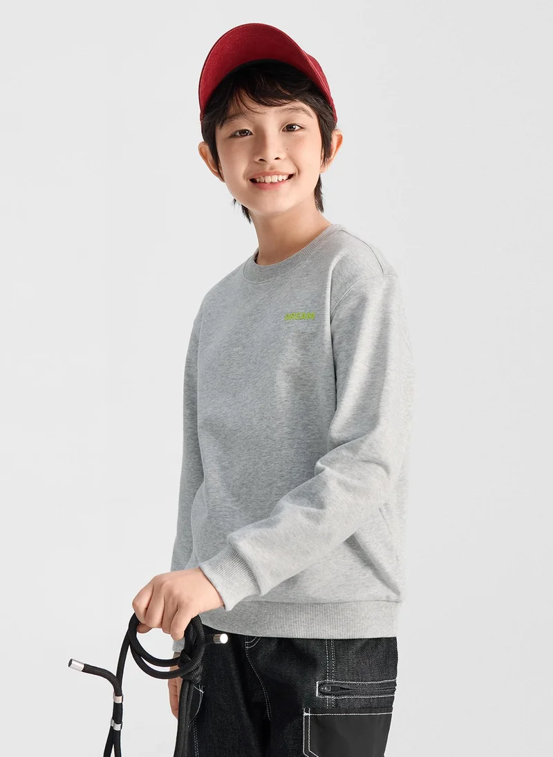 Kids Unisex Round neck sweatshirt
