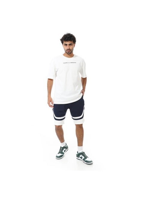 Men's shorts made of biscuit material