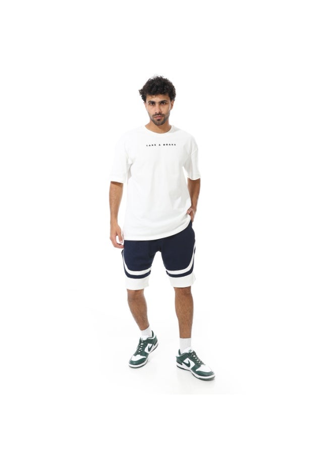 Caesar - Men's shorts made of biscuit material - Image 1