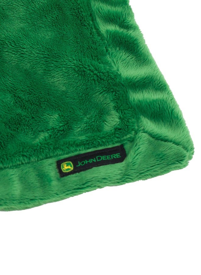 جون دير بطانية أمان للأطفال حديثي الولادة من جرار جون ديري، لون أخضر، مقاس واحد - Image 4