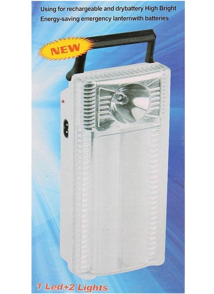 Generic - Emergency Light Rechargeable 2 LED Lamp FX-1308 - Image 1