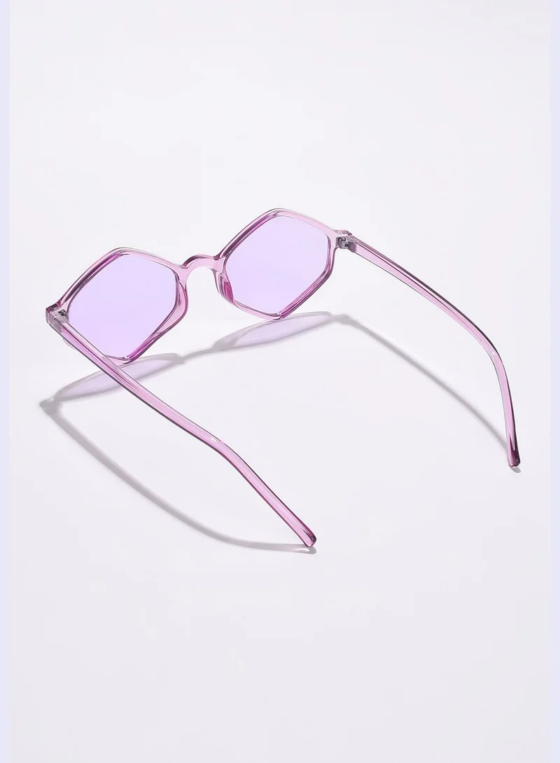 Haute Sauce Women Purple Lens Purple Other Sunglasses