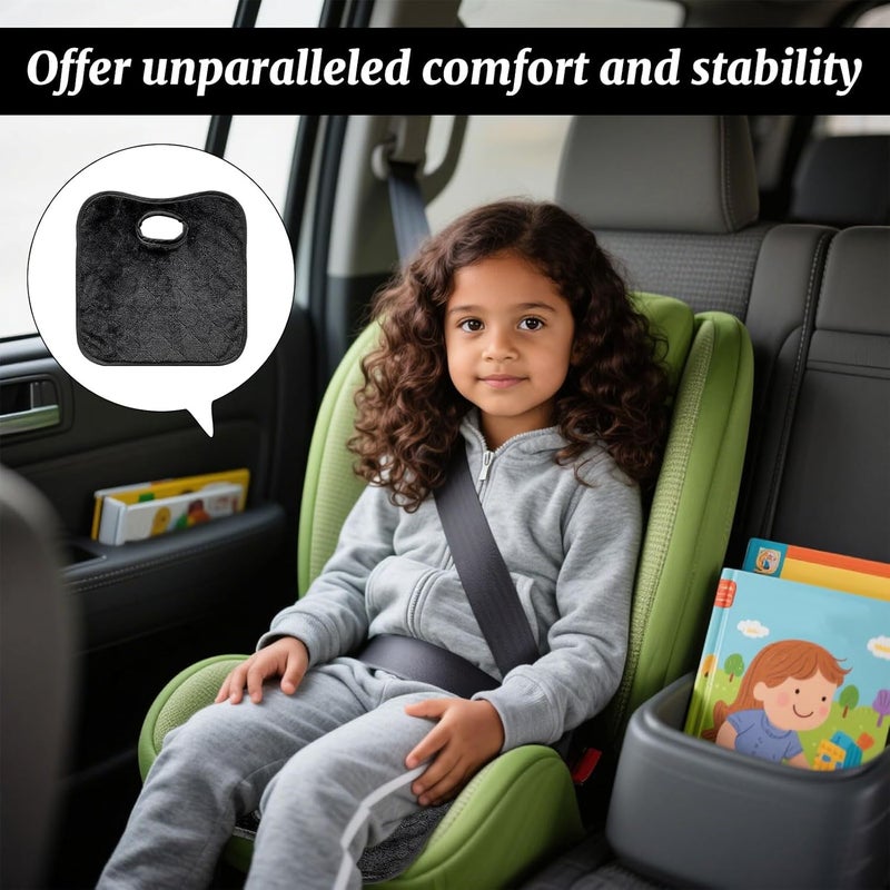Grosion 3-Piece Potty Training Car Seat Protector for Toddlers and Kids - Black - Image 4