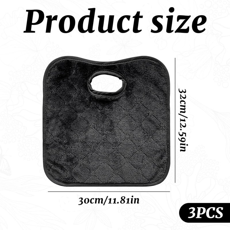 Grosion 3-Piece Potty Training Car Seat Protector for Toddlers and Kids - Black - Image 2