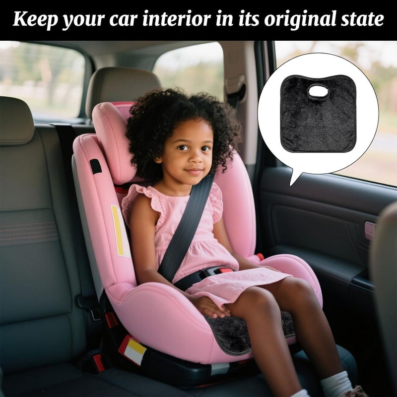 Grosion 3-Piece Potty Training Car Seat Protector for Toddlers and Kids - Black - Image 5