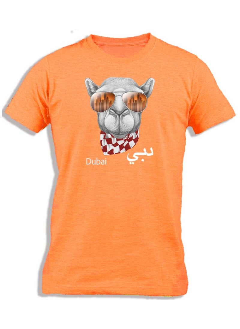 AY CABRON Camel With Sunglasses Dubai T Shirt  - Image 1