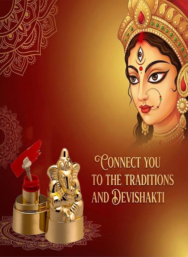 GIFTRIYA 100% Natural Sindoor Kumkum Powder for Women Puja Tilak Suhaag Sindoor - Image 2