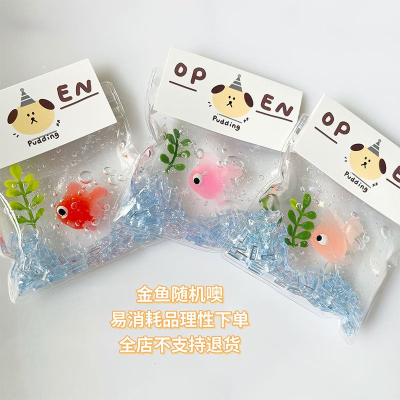 Tongxun Goldfish Squishy Bag Slow Rebound Stress Toy - Image 4