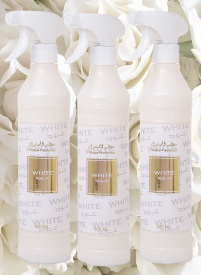 بانافع 3 قطع معطر منزل وايت عود - Image 1