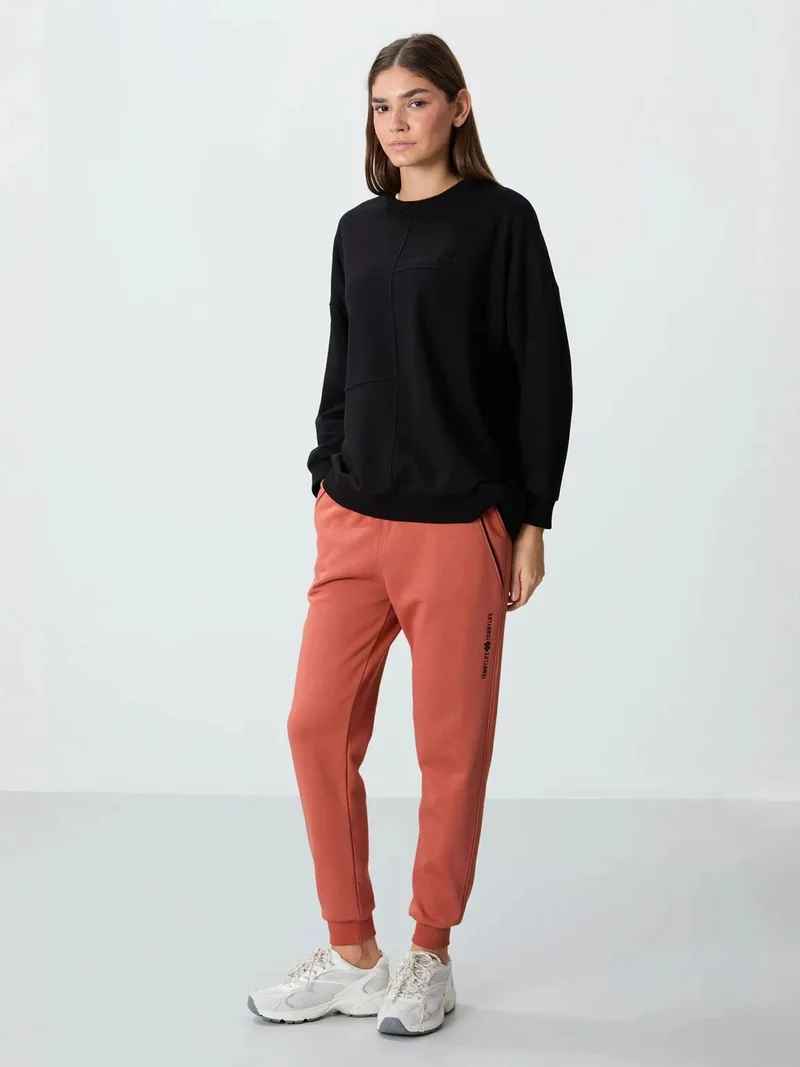 تومي لايف TOMMY Women's Cotton-blend Jogger Sweatpants