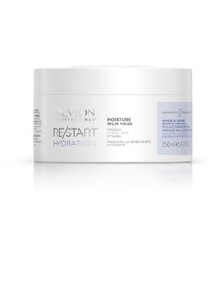 Revlon Professional Revlon Professional RE/START Hydration Moisture Rich Mask, 250ml – Moisturizing Hair Mask for Dry & Frizzy Hair, Long-Lasting Care, Regenerating Treatment for Smooth & Healthy Hair  - Image 1
