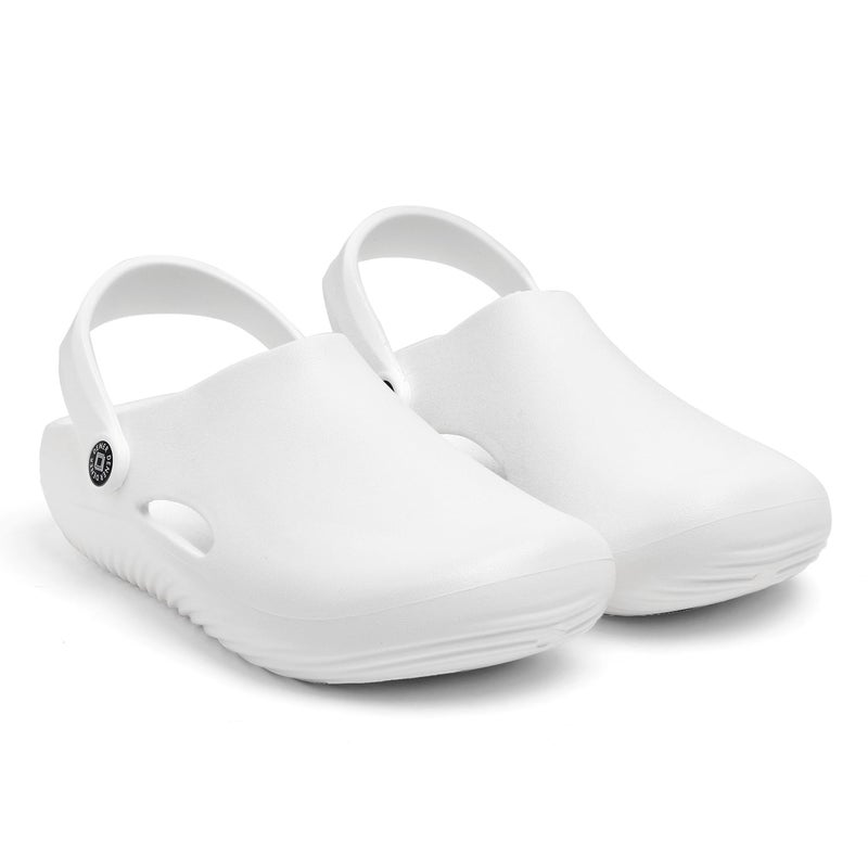 Face White Clogs for Men - Image 5