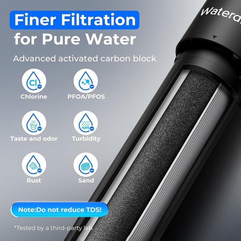 Waterdrop UA-5Y 𝟓 𝐘𝐞𝐚𝐫𝐬 Under Sink Water Filter System, Ultra Long Life, Reduces Lead, Chlorine, Bad Taste & Odor, Water Filter for Sink Faucet Direct Connect to Kitchen Faucet, USA Tech - Image 5