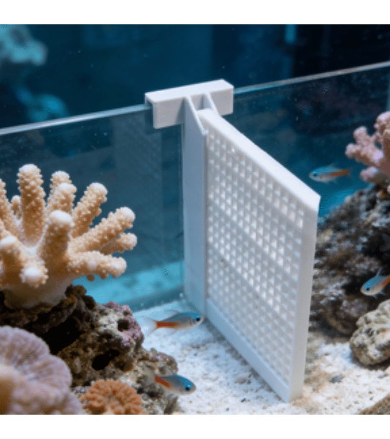 Aquarium Divider Fixing Clip High Strength Plastic Holds Divider Steady Prevents Shifting - Image 1