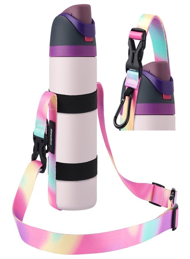 EasyAcc Water Bottle Holder Strap Sling, for Owala FreeSip 16 24 32 40 oz, Hydro Flask, Yeti, Stanley Flip, Universal Water Bottles, with Carabiner, for Walking Hiking Curise Travel (Bottle Excluded) - Image 1