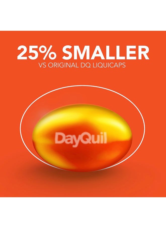 Vicks DayQuil & NyQuil Ultra Concentrated Liquicaps Co-Pack, Cold & Flu Medicine, Powerful Multi-Symptom Daytime & Nighttime Relief for Headache, Fever, Sore Throat, Minor Aches & Pains, & Cough, 96ct  - Image 4