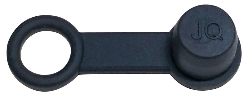 JQuad (25 Pack) Brake Bleeder Screw Caps Grease Zerk Fitting Cap Rubber Dust Cover with Keeper - Image 2
