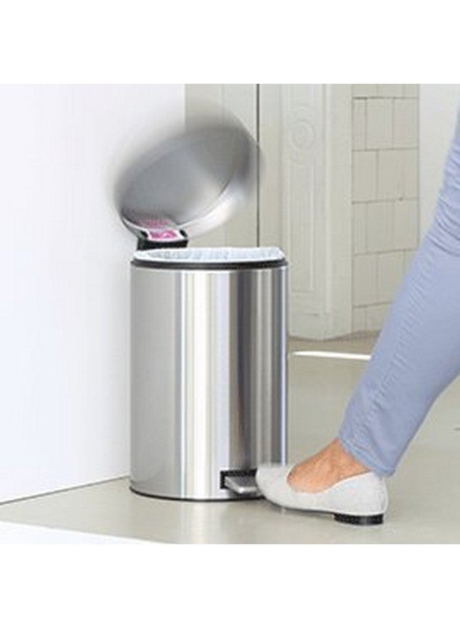 OPR Stainless Steel Step-On Plain Pedal Dustbin With Lid | Trash Can For Bathroom, Home, Kitchen, Washrooms, Room And Office With Lid(Medium Size) (8 x 12-inch - 7 Litres) - Image 3