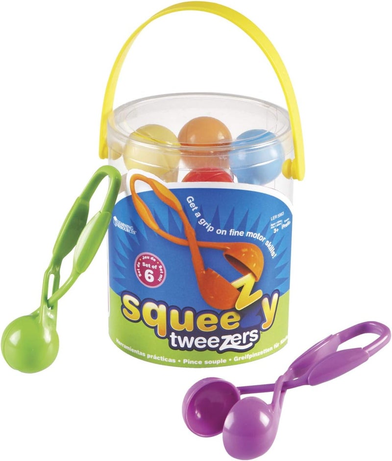 Learning Resources Squeezy Tweezers Multicoloured - Image 1