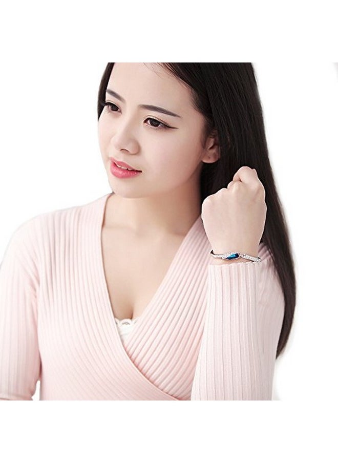 YouBella YouBella Artificial Jewellery Designer Crystal Bracelets for Women Stylish Bangles Jewellery for Girls and Women (Style-3)  - Image 4