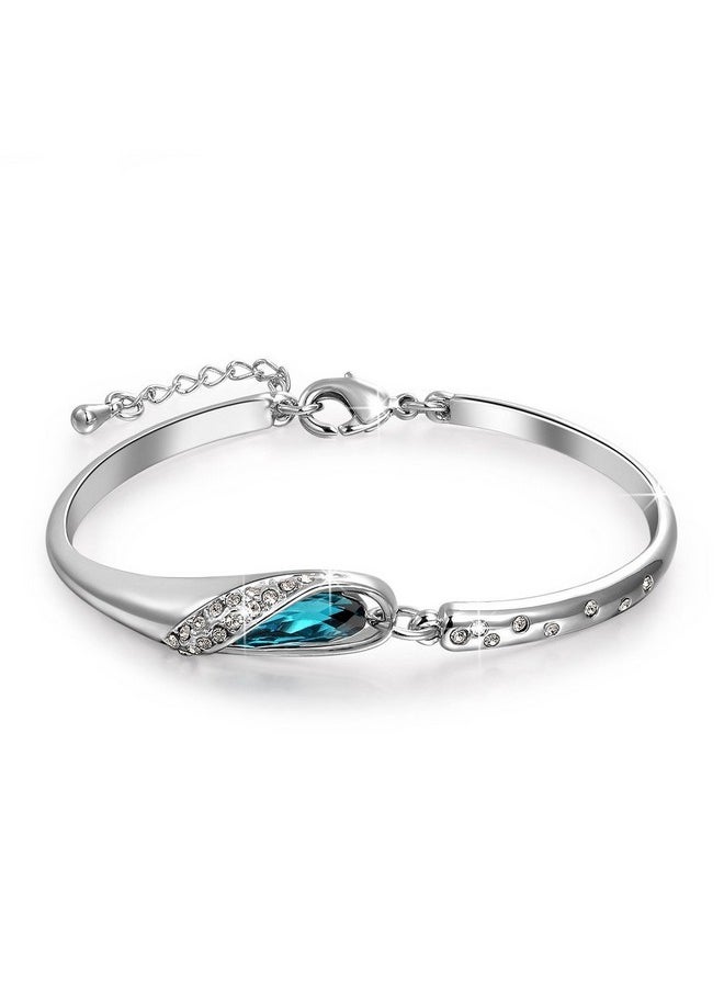 YouBella YouBella Artificial Jewellery Designer Crystal Bracelets for Women Stylish Bangles Jewellery for Girls and Women (Style-3)  - Image 1