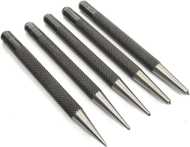 BUYOHLIC Set of 5 Pcs Center Punch-Imperial Standard Hard Metal-Wood Working Hand Tools - Image 5