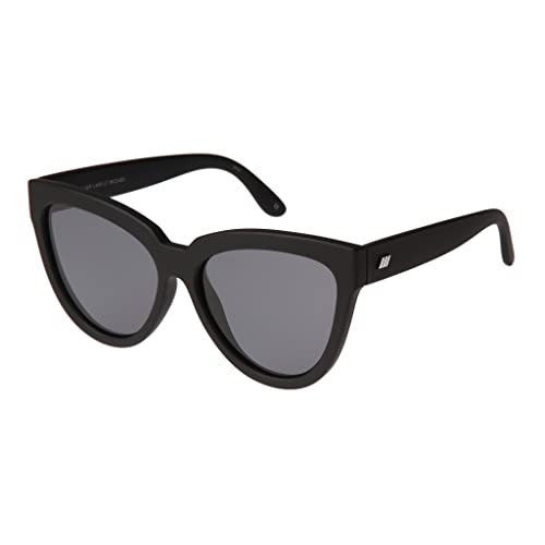 Le Specs Liar Lair Sunglasses - Black Rubber, Cat Eye, Women's, Contemporary 90s Style - Image 4