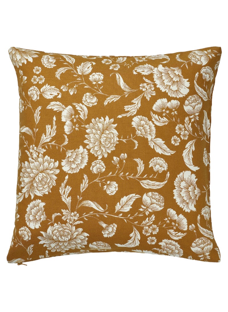 Cushion Cover Yellow-Brown 50X50 Cm - Image 1