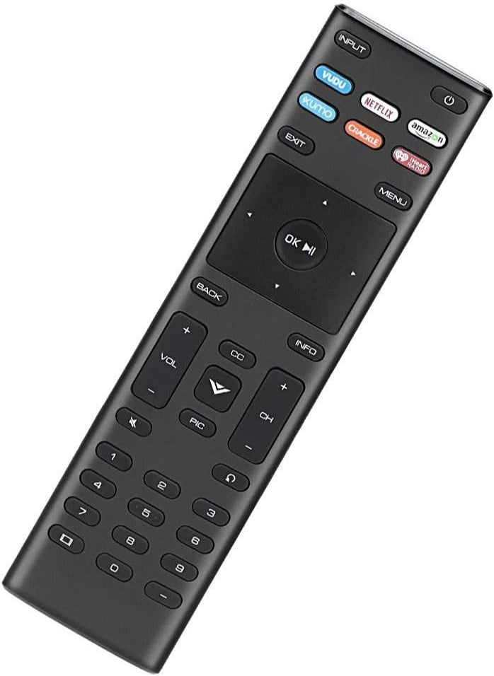 Generic - XRT136 Replacement Remote Control for Vizio D E M P Series Smart TVs with Netflix/Vudu/Xumo/le/iHeart Radio Keys D50F-F1 D24F-F1 D43F-F1 E43-E2 E60-E3 E75-E1 P55-E1 - Image 1