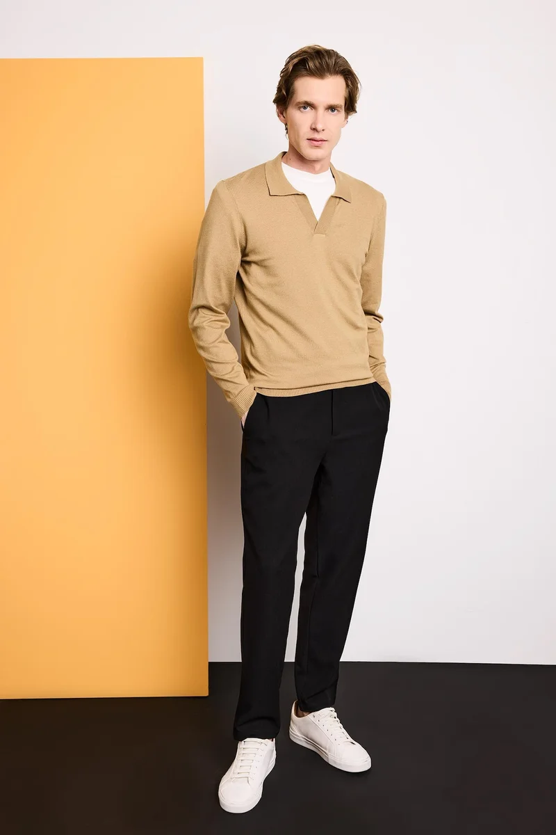 ديفاكتو Standard Fit Knitwear Pullover