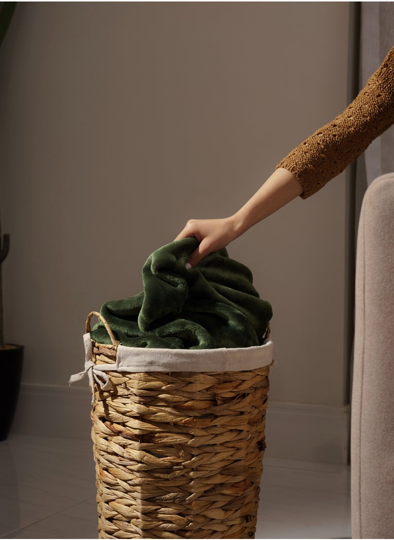 Neyam - Neyam 100% polyester winter blanket. Size 200X150 - Soft and comfortable velvet blanket, dual colours. In oil colour - Image 1
