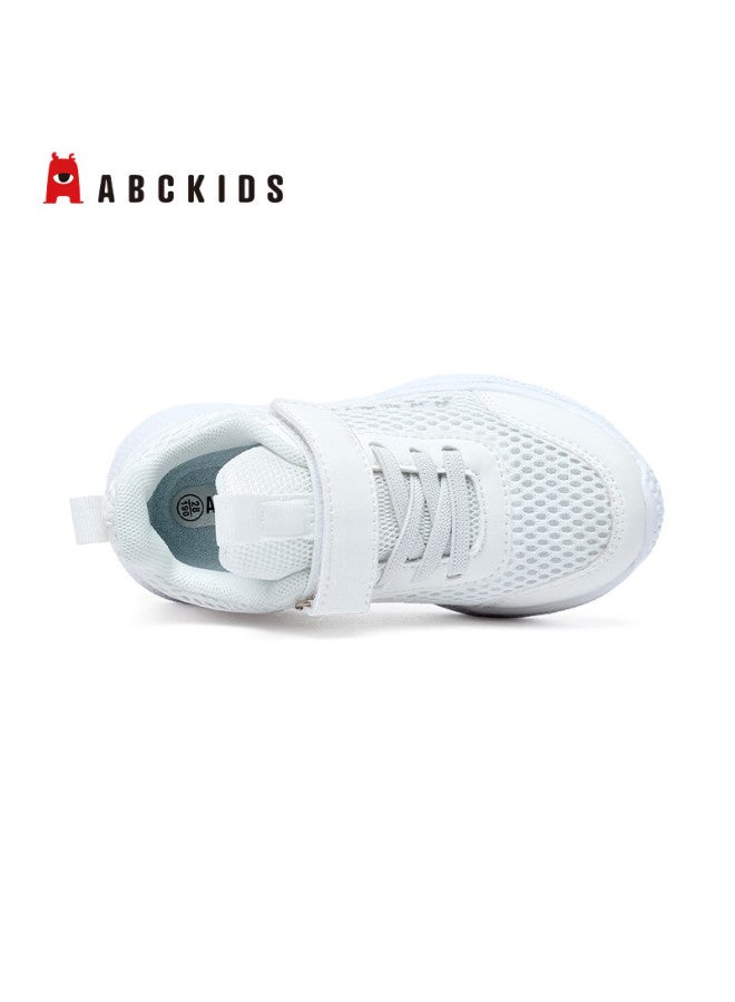 Abc Kids Children's Outdoor Sports Shoes Spring Autumn Breathable Casual Running Shoes White Size 37 - Image 5