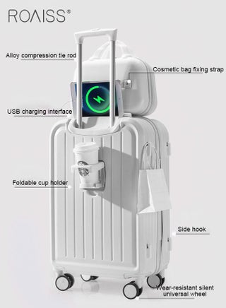 Universal Wheels Suitcase Combination Unisex Large Capacity Durable Hardshell Trolley for Women and Men Travel Luggage Password Box with Little Handbox in Vitality Colors - pzsku/Z9056F0E22B0D51CA0831Z/45/1753752919/3697542c-fb0c-4f99-a8e3-00d3b90b249c