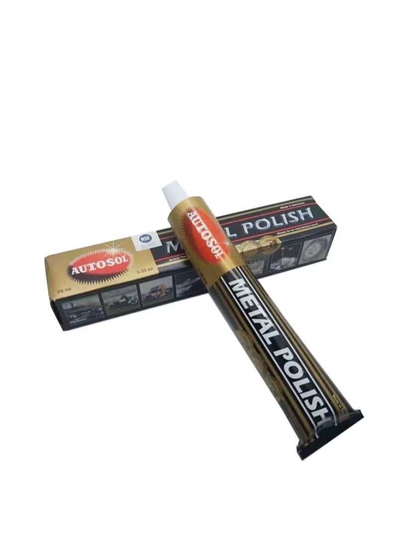 Autosol 75 mL  Metal Polish for Chrome Copper Brass and More - Image 2
