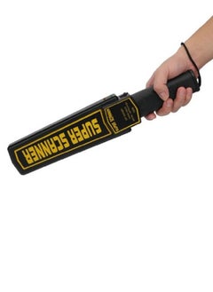 Super Super Scanner Handheld Metal Detector Used for Train Station and Airport Security with Rechargeable Battery 9V and Charger  - Image 2