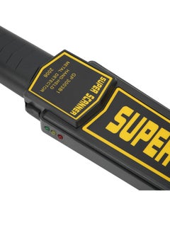Super Super Scanner Handheld Metal Detector Used for Train Station and Airport Security with Rechargeable Battery 9V and Charger  - Image 5