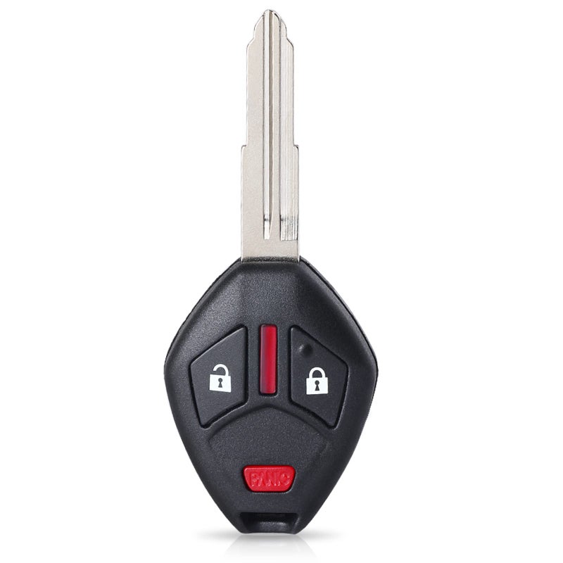 Keymall Head Key Fob Keyless Entry Remote Replacement for Mitsubishi Outlander 20072016 for IMeiV 20112014FCCOUCG8D625MA PN6370A148 3 Buttons