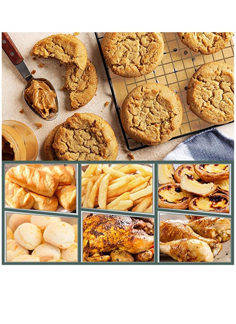 Generic - Air Fryer Parchment Paper Liners 8.5 inch Pre Cut Baking Paper Cooking Sheets Perforated Parchment Paper for Air Fryer Bamboo Steamer Basket Square 100 PCS - Image 1