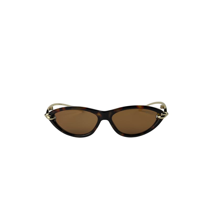 BOLD velocity Cateyes Sunglasses for Unisex - Brown gold - Image 1
