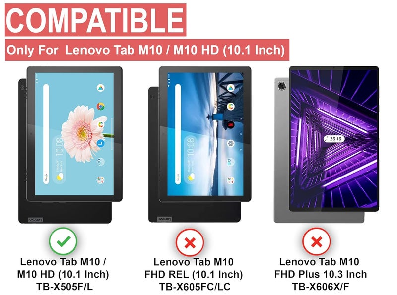 Cedo Lenovo Tab M10 (10.1 inch) Tempered Glass | Screen Protector Clear Tempered Glass for Lenovo Tab M10 (10.1 inch) - Image 2