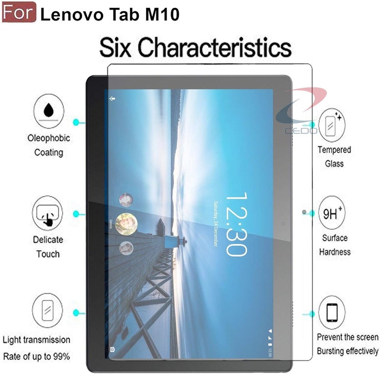 Cedo Lenovo Tab M10 (10.1 inch) Tempered Glass | Screen Protector Clear Tempered Glass for Lenovo Tab M10 (10.1 inch) - Image 5