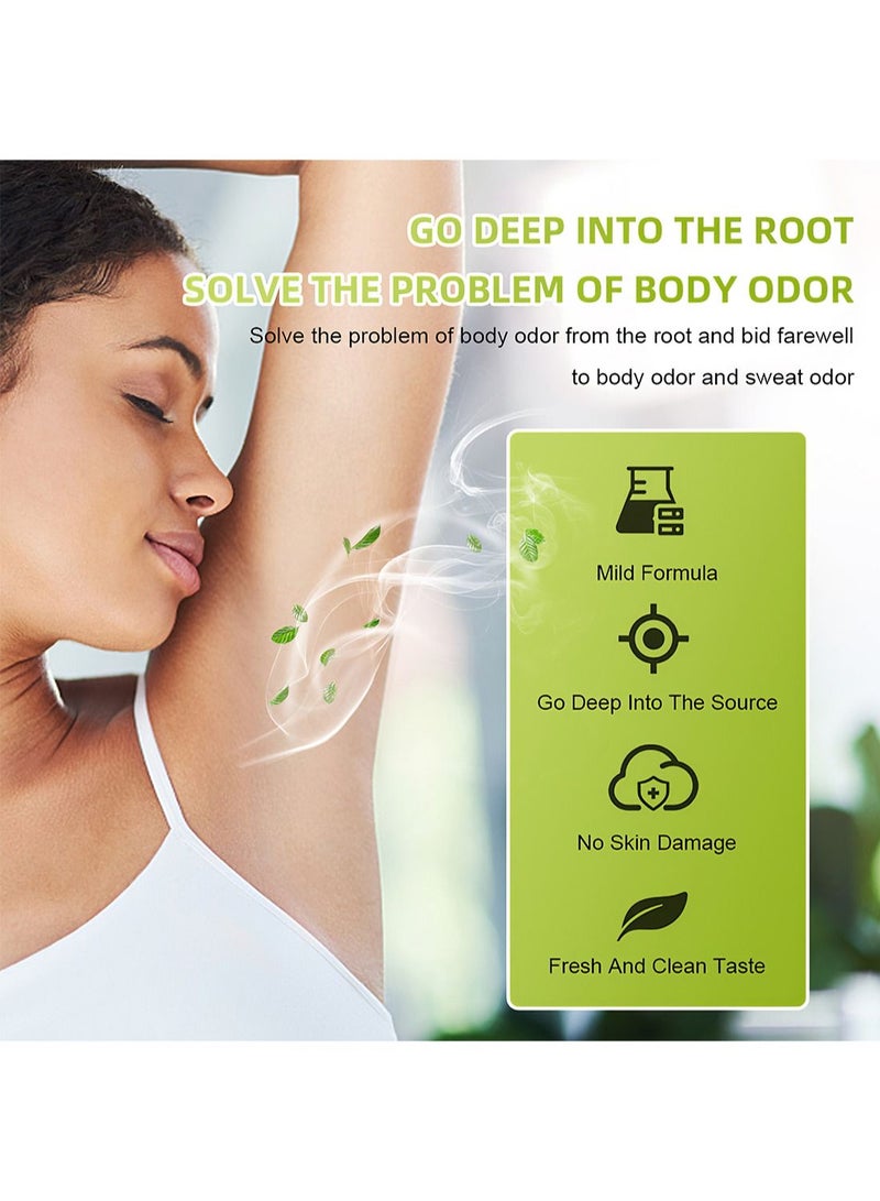 Sumifun Body Odor Underarm Deodorant Cream, Antiperspirant and Deodorant Long Lasting Waterproof Sweatproof Skin Friendly Fresh Effective Underarm Odor Remover, 10G - Image 5