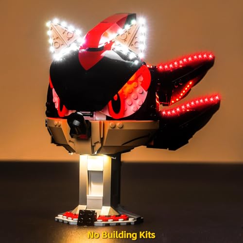 BrickBling LED Lighting Kit Only Compatible with Lego Sonic The H Edgehog Shadow The H Edgehog NO Model Lights Compatible with Lego 77000 Play Set Classic Version Light - Image 5