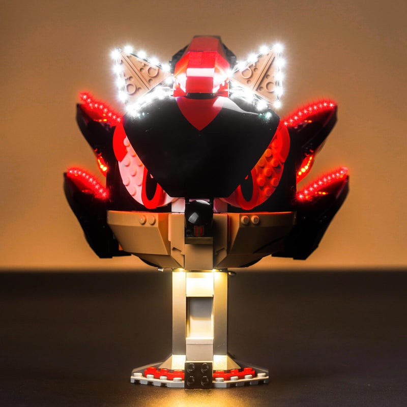 BrickBling LED Lighting Kit Only Compatible with Lego Sonic The H Edgehog Shadow The H Edgehog NO Model Lights Compatible with Lego 77000 Play Set Classic Version Light - Image 3