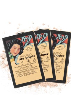 PALLADIO PALLADIO RICE PAPER OIL BLOTTING SHEETS - Warm Beige  - Image 2