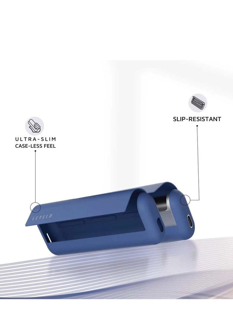 LEVELO Nikko Silicone Case for Iluma Prime 2023 - Blue - Image 4