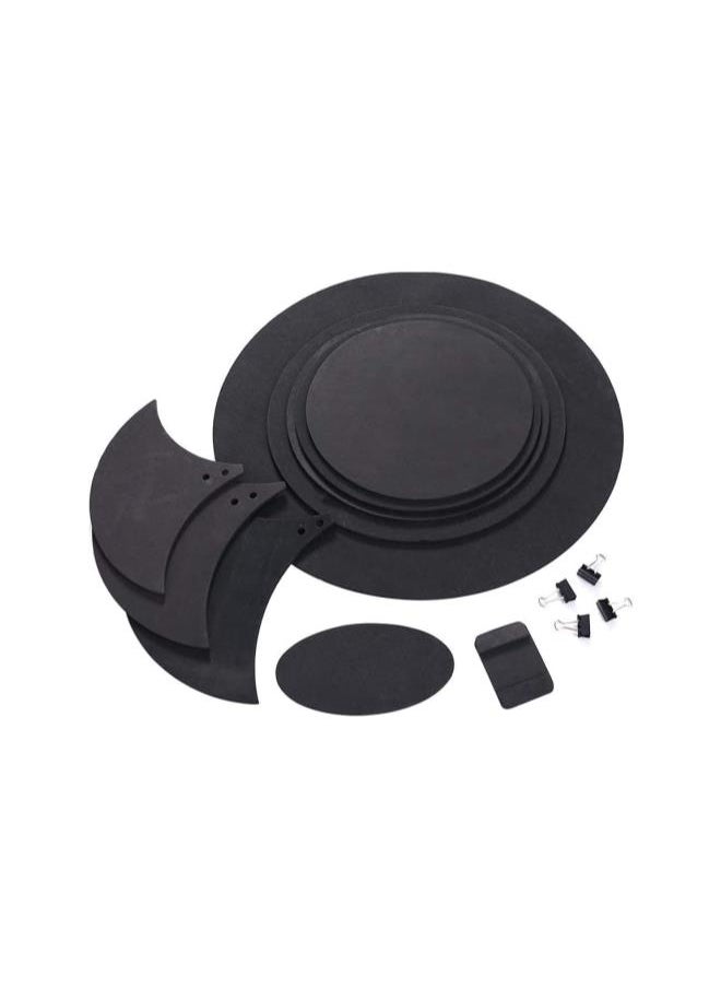 10PCS Drum Mute Pads Five Drums Three Cymbals Jazz Drum Mute Pad Drumming Rubber Practice Pad Set Black - pzsku/Z905796A8340E95ADCE18Z/45/_/1733076663/82404303-5c1c-4a08-8063-e89a53765caa