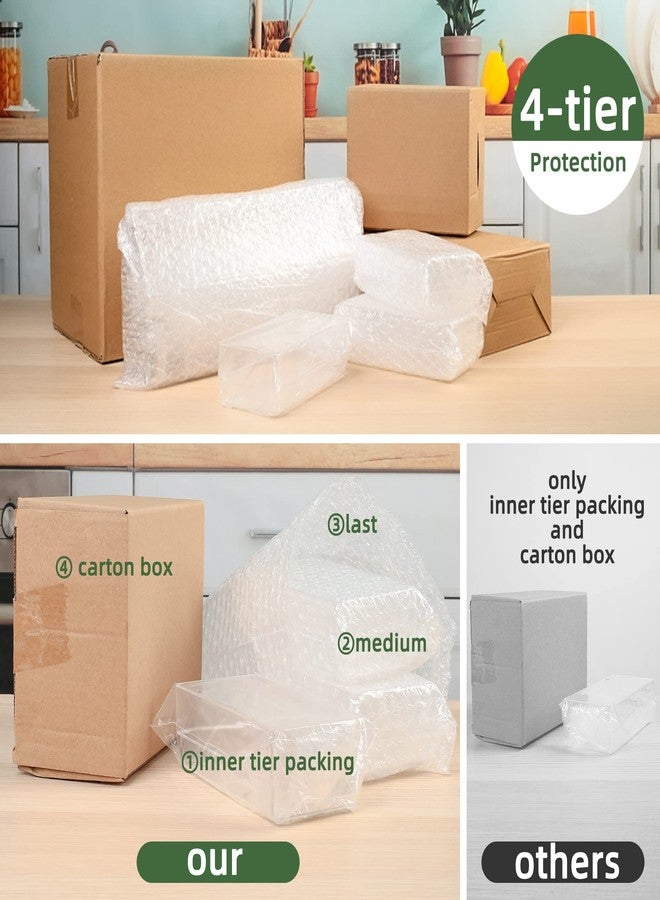 لوتفانسي منظمات أدراج شفافة من لوت فانسي، 12 بوصة × 3 بوصة × 2 بوصة، مجموعة من 3 قطع، صواني تنظيم أدراج للمكتب، صناديق تخزين بلاستيكية للحمام، أدوات التجميل، أدوات المطبخ، قابلة للتكديس - Image 2