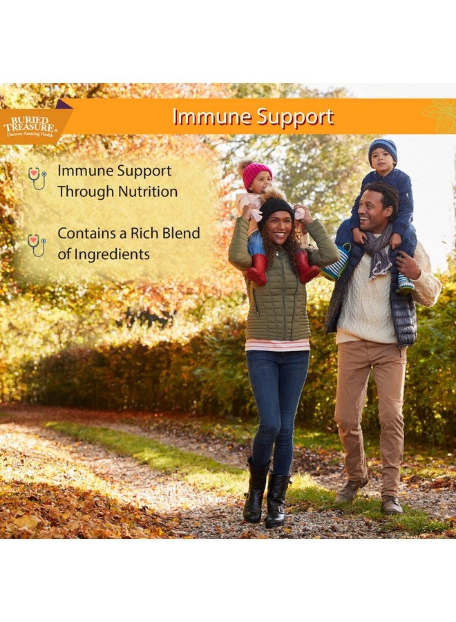 Buried Treasure Adult Daily Immune Wellness - 16 Fl oz, 16 serv, Liquid Nutrient Blend for Immune Support with Elderberry, Echinacea, Vitamins & more - Image 3