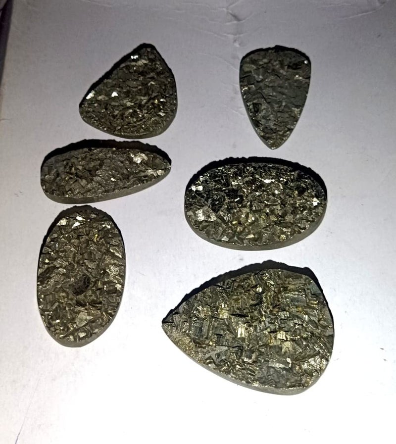 SAINTIMO 250 Gram Pyrite Stone Original Cluster Samples High Energy Natural Iron Pyrite Stone Gold Rock Reiki Crystal - Image 5